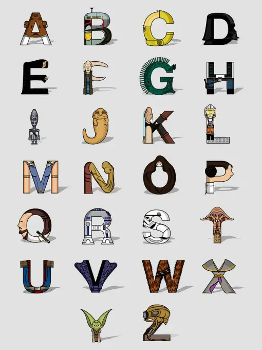 Star Wars Alphabet