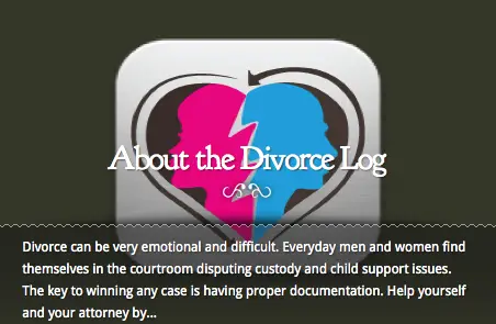 Divorce apps