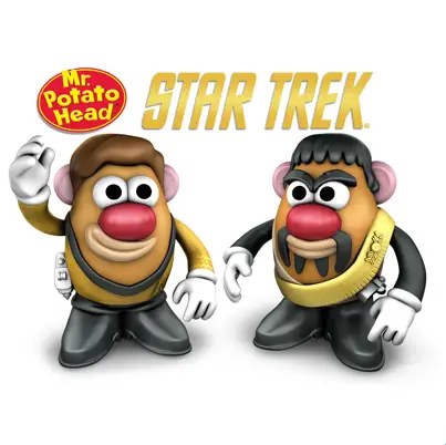 Star Trek Potato Heads