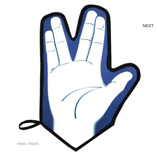 Spock Mitt Front