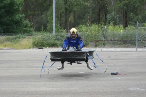 hoverbike hovering