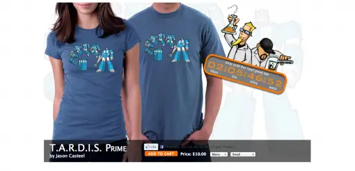 TardisPrime Shirts TardisPrime Shirts