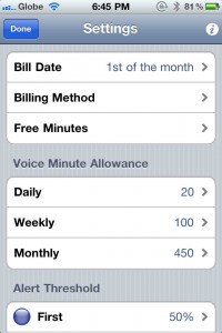 VoiceMan Settings VoiceMan Settings