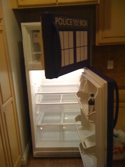 Open TARDIS Fridge Open TARDIS Fridge