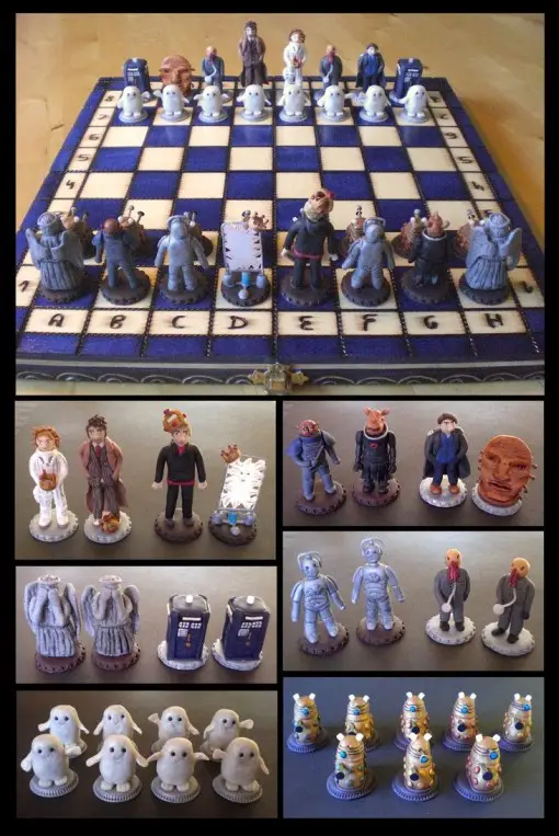Doctor Who Chess Set Doctor Who Chess Set