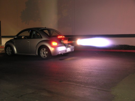Jet-powered Volkswagen Beetle Custom cars
