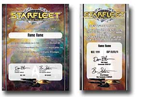 STARFLEET Membership Packet