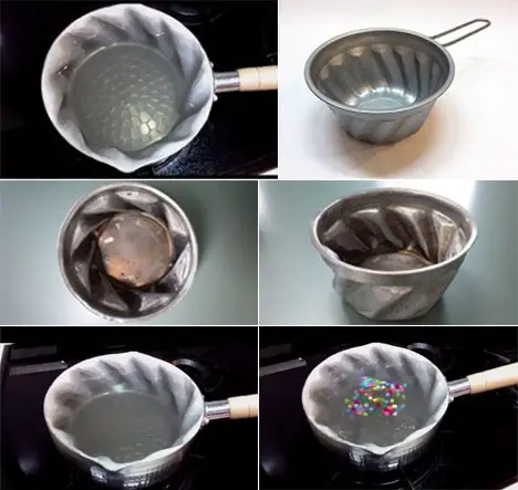 Self-stirring pot
