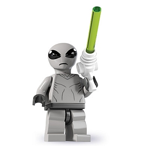 Classic Alien LEGO Minifigs