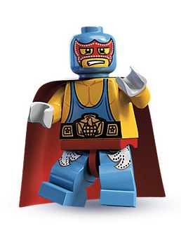 Super Wrestler LEGO Minifigs