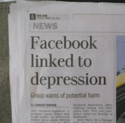 Facebook Depression