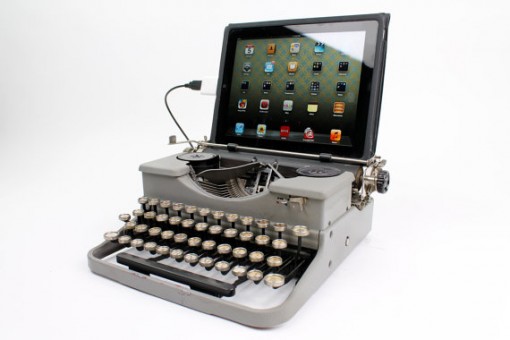 USB Typewriter Computer Keyboard 