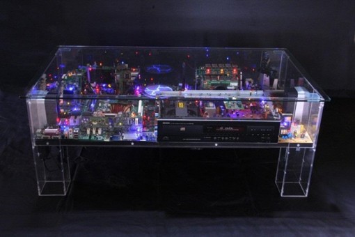 Electri-City Table by Ben Yates