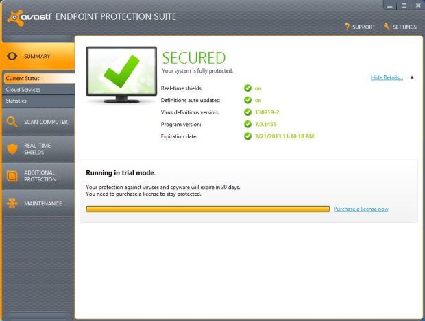 Avast Endpoint Security for Enterprise Customers