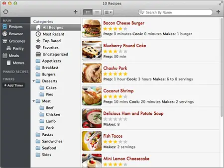 cooking apps